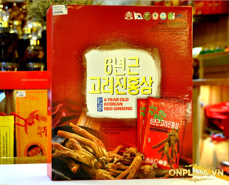 Nước hồng sâm Hàn Quốc 6 năm tuổi cao cấp hộp 30 gói NS698 7