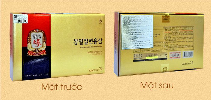 Hồng sâm Chính phủ cao cấp tẩm mật ong (Cheong Kwan Jang) hộp 120g NS659 2