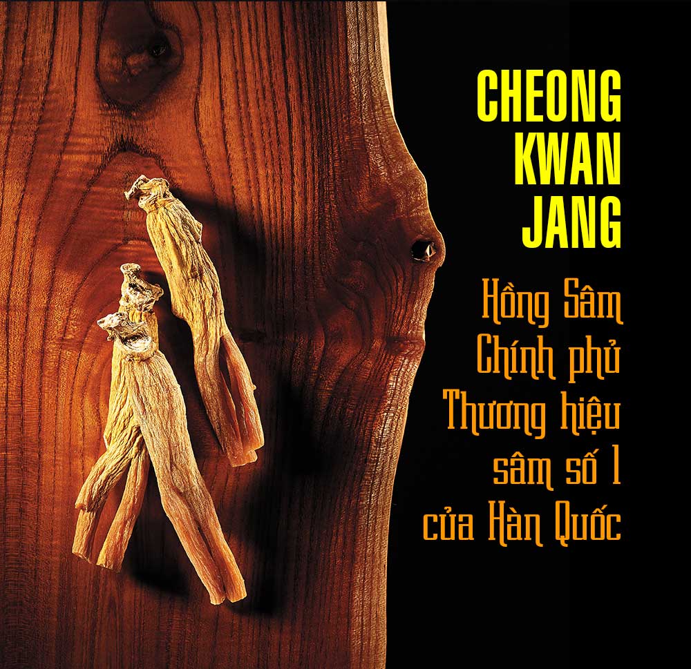 Hồng sâm Chính phủ Cheong Kwan Jang - Thương hiệu sâm số 1 của Hàn Quốc