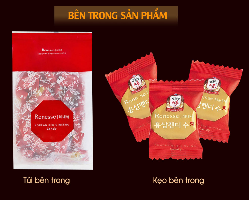 Kẹo hồng sâm Korea Red Gingseng Candy NS623 4