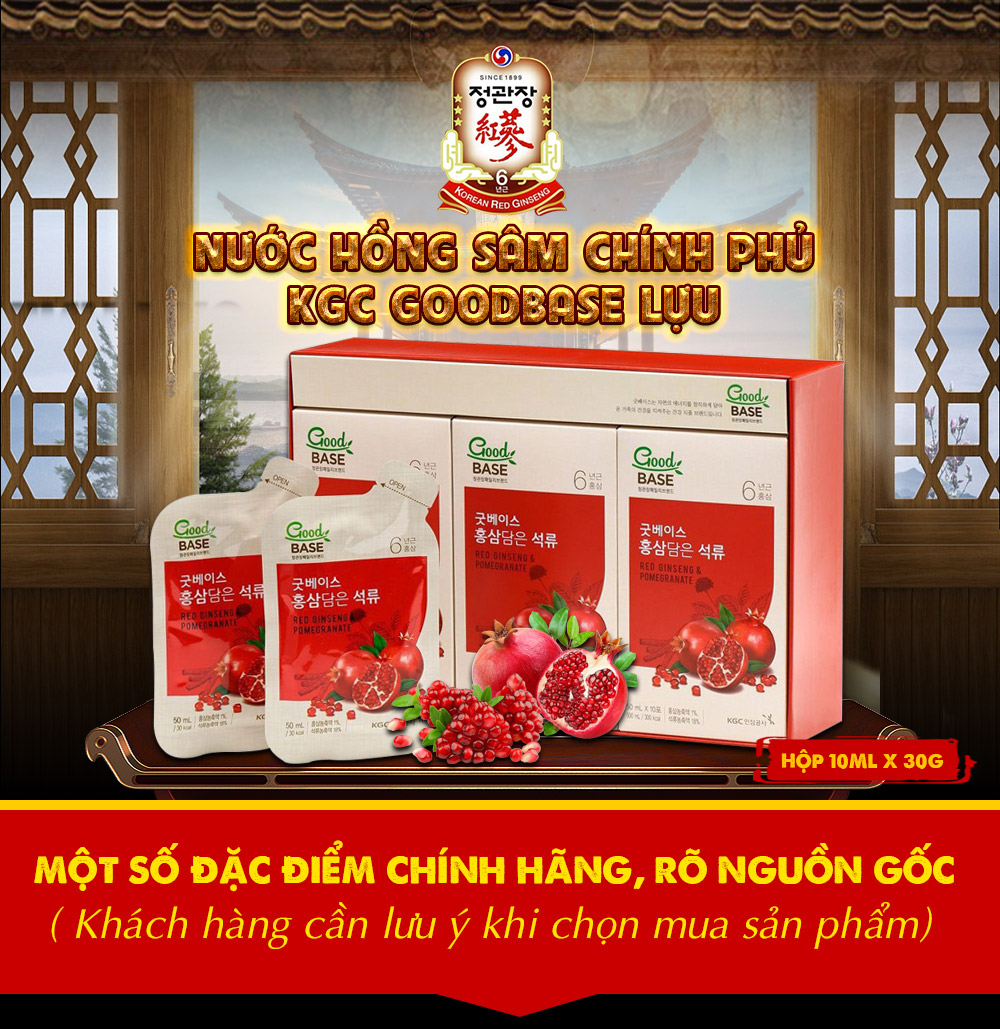 Tinh chất hồng sâm Chính Phủ