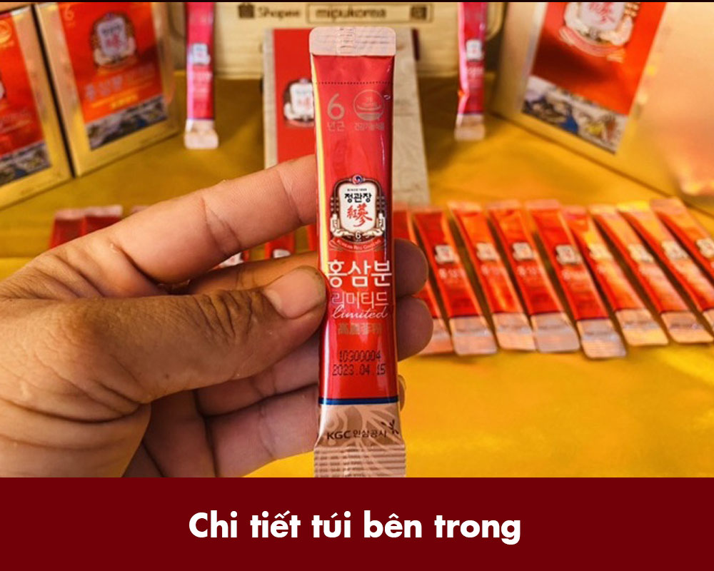 bột hồng sâm chính phủ