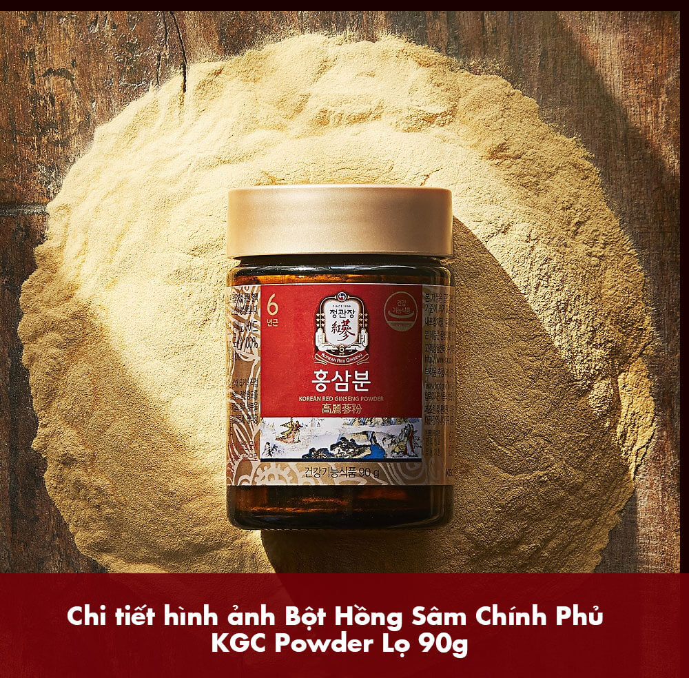 bột hồng sâm chính phủ