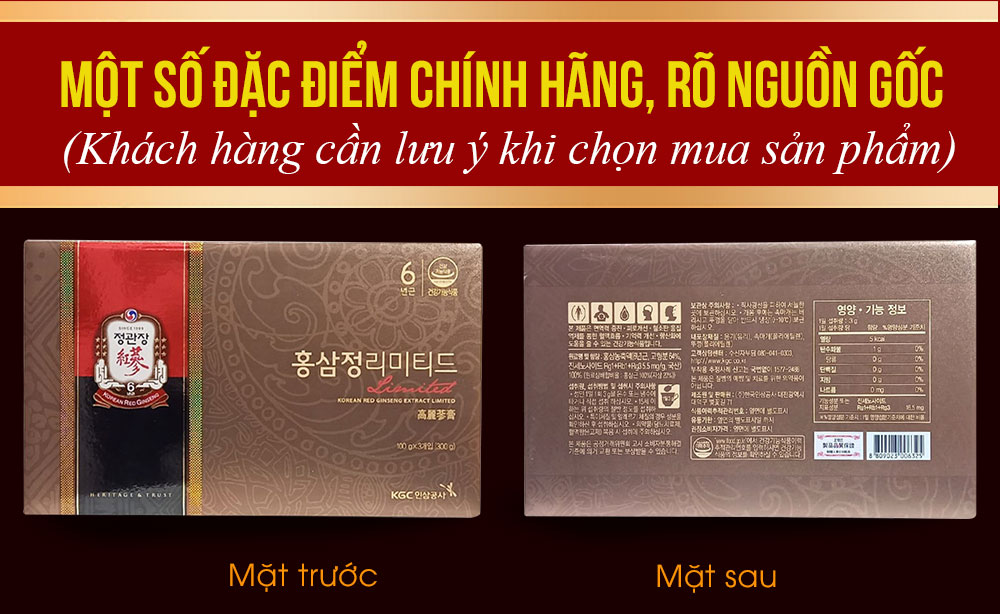 Tinh chất hồng sâm Chính Phủ