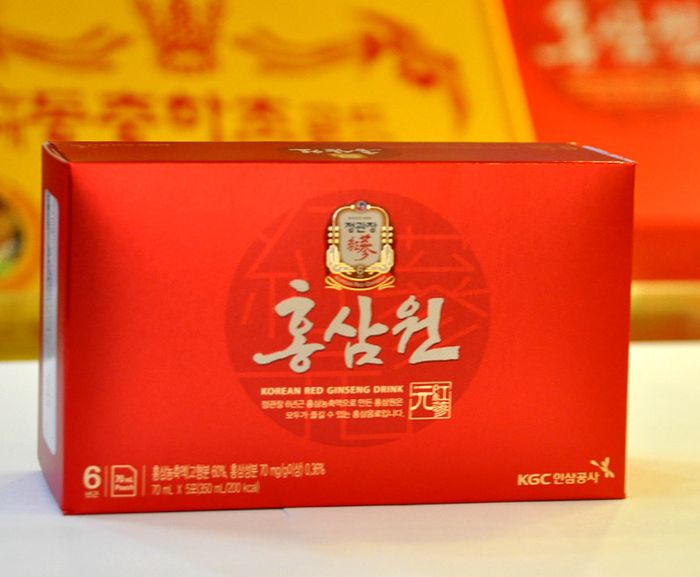 Nước uống hồng sâm độc quyền Chính phủ KGC Cheong Kwan Jang hộp đỏ 30 gói NS712 11