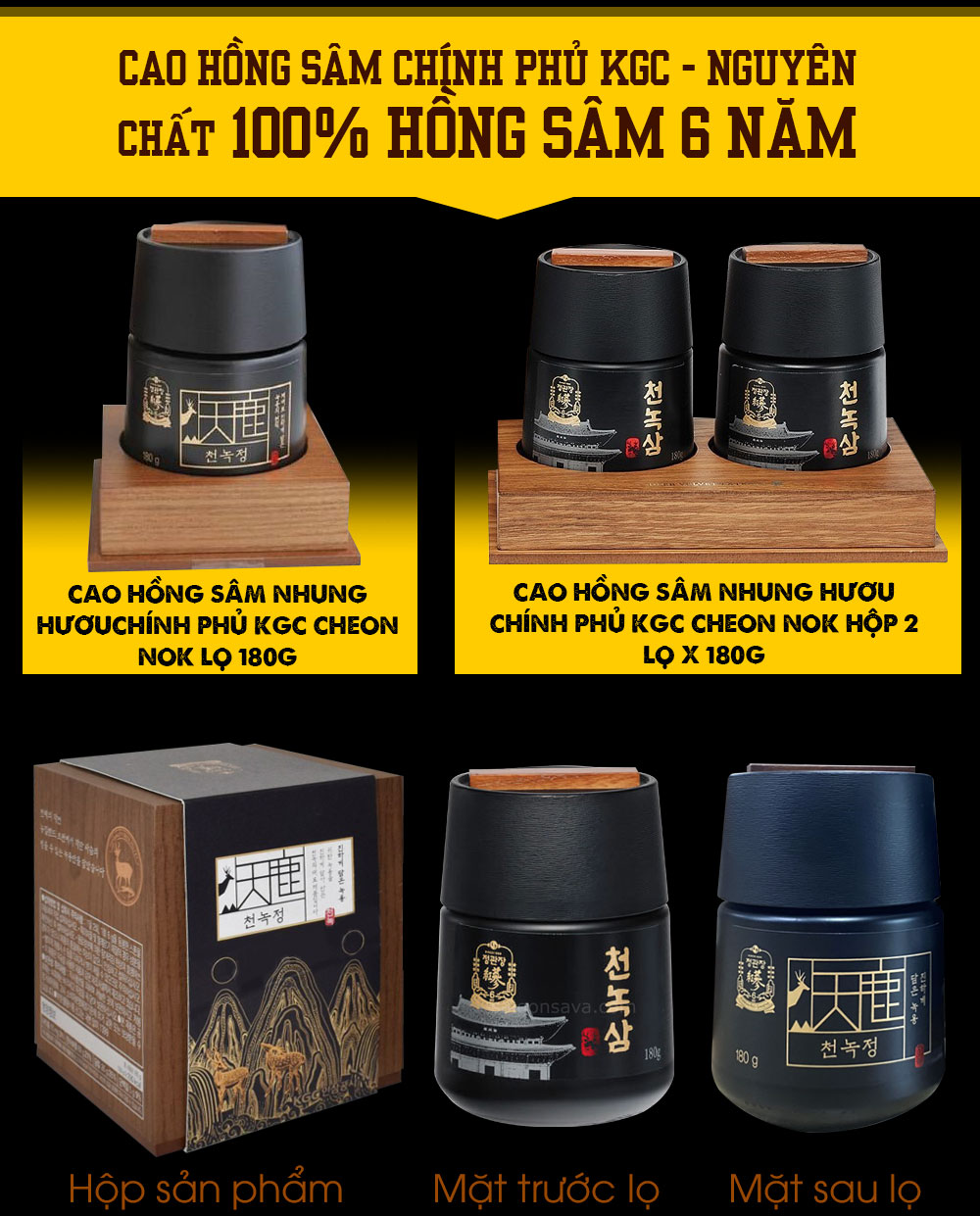 cao hồng sâm chính phủ