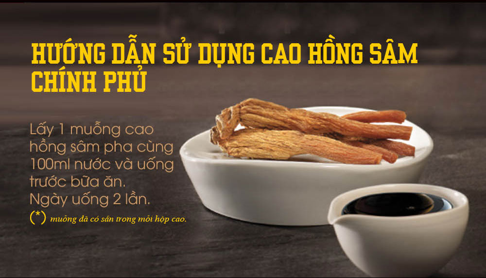 cao hồng sâm chính phủ