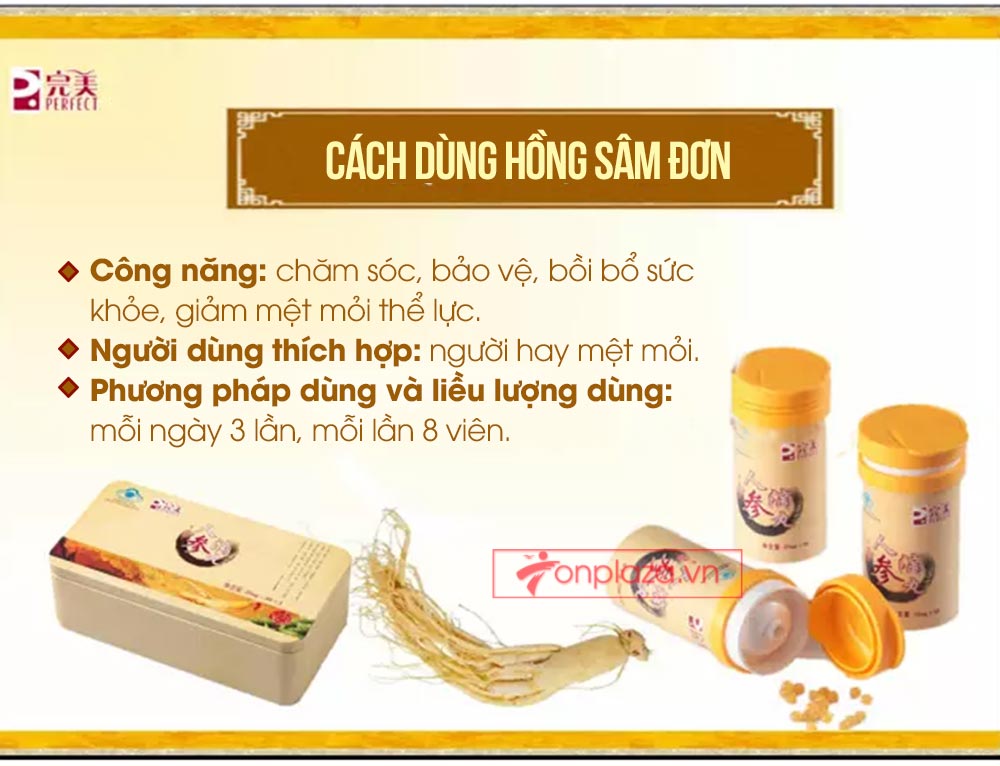 Hồng sâm đơn Cát Phúc NS446