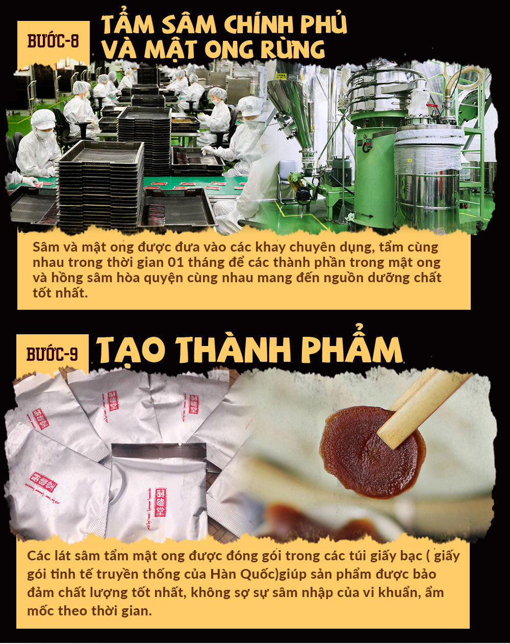 hồng sâm chính phủ tẩm mật ong