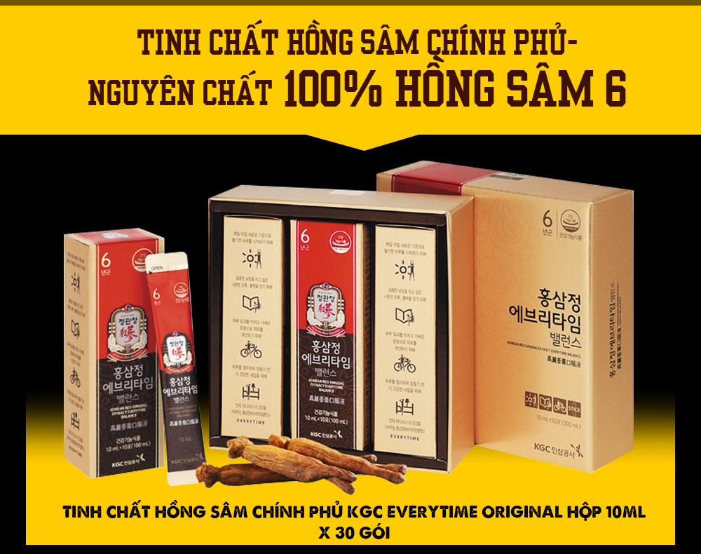 tinh chất hồng sâm chính phủ