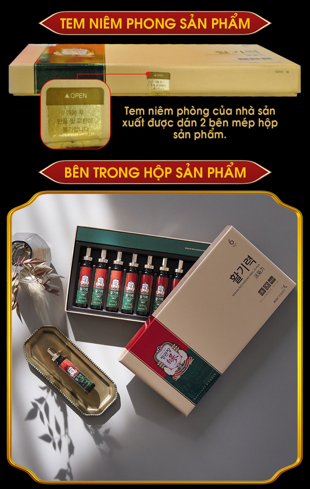 tinh chất hồng sâm chính phủ