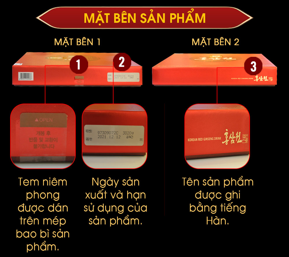 tinh chất hồng sâm chính phủ