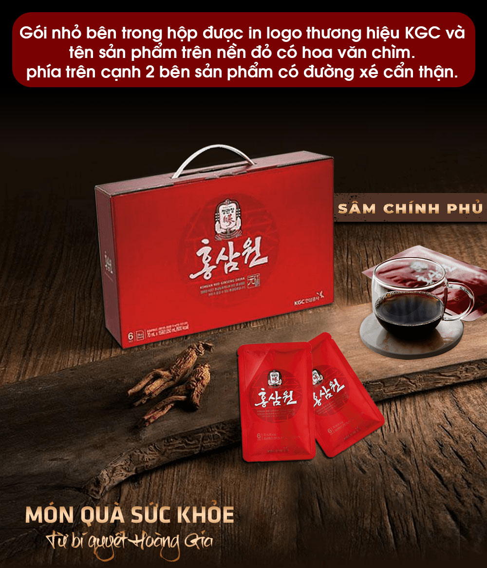 tinh chất hồng sâm chính phủ