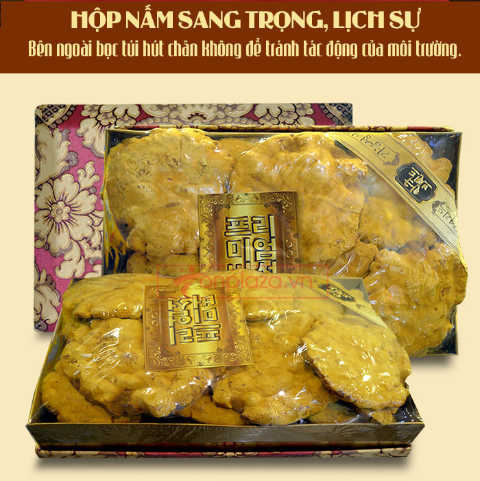 Nấm Linh Chi Thượng Hoàng loại thượng hạng hộp quà biếu (1kg/ hộp) L039