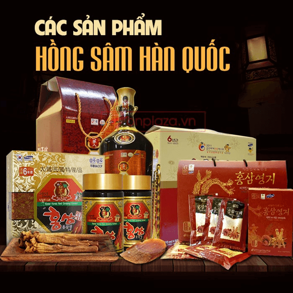 Tác dụng của nhân sâm Hàn Quốc đối với sức khỏe con người