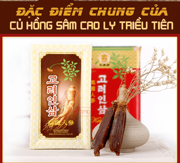 3 điều chưa biết về hồng sâm Cao ly Triều Tiên