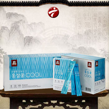 Trà Hồng Sâm Hòa Tan Cao Cấp Chính Phủ KGC (Cheong Kwan Jang )Tea Cool hộp 100 gói