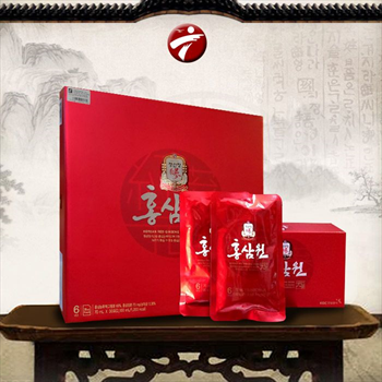 Nước uống hồng sâm độc quyền Chính phủ KGC Cheong Kwan Jang hộp đỏ 30 gói NS712